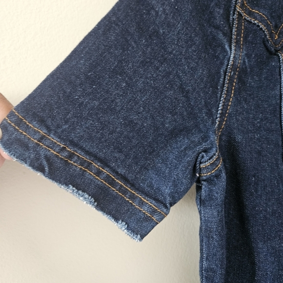 Ser.O.Ya Dark Wash Alice Denim Jumpsuit NWT - Picture 7 of 16